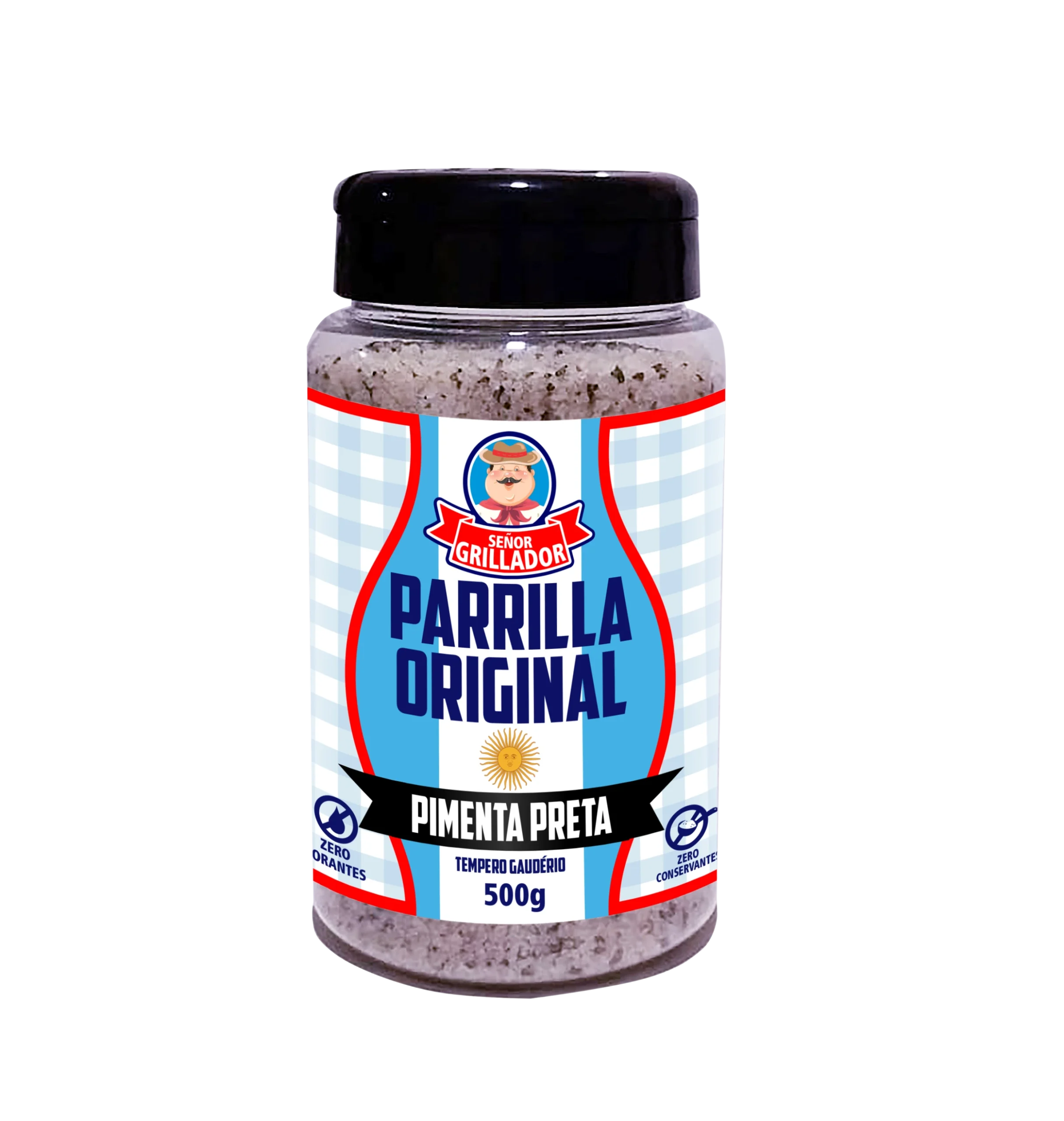 parrilla pimenta preta